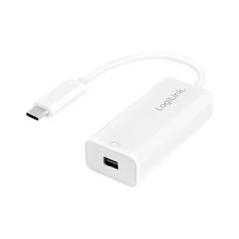 LogiLink Μετατροπέας USB-C male σε mini DisplayPort female Λευκό 1τμχ UA0360 UA0360