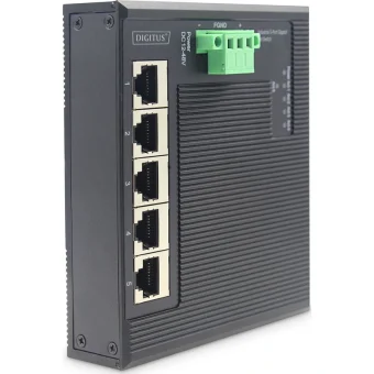 Digitus DN-651126 Unmanaged L2 Switch με 5 Θύρες Gigabit (1Gbps) Ethernet DN-651126