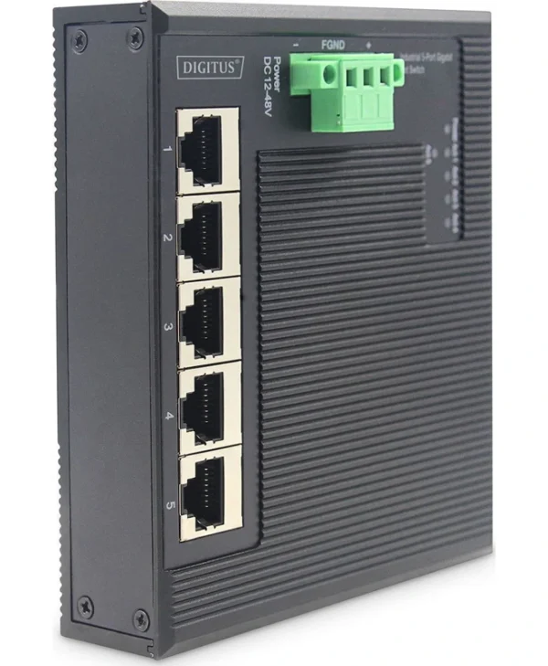 Digitus DN-651126 Unmanaged L2 Switch με 5 Θύρες Gigabit (1Gbps) Ethernet DN-651126