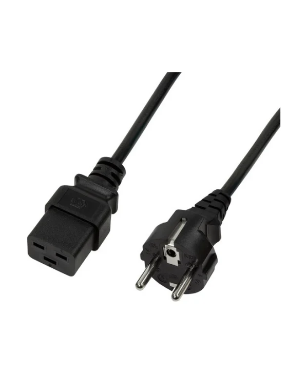 LogiLink IEC C19 - Schuko Cable 1.8m Μαύρο CP152 CP152