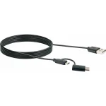 Schwaiger Μετατροπέας USB-A / USB-C male σε USB-A / USB-C female 1τμχ CK3112533 CK3112533