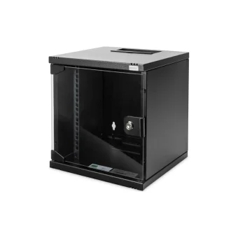 Digitus Επιτοίχια Καμπίνα Rack 6U 31.2x30x33cm Μαύρο DN-10-06U-B DN-10-06U-B