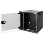 Digitus Επιτοίχια Καμπίνα Rack 6U 31.2x30x33cm Μαύρο DN-10-06U-B DN-10-06U-B - Image 2