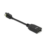 DeLock Μετατροπέας mini DisplayPort male σε DisplayPort female 1τμχ 65978 65978 - Image 2