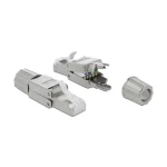 DeLock Βύσμα RJ-45 Ασημί (86477) 86477