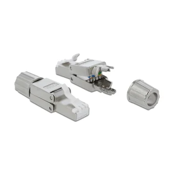 DeLock Βύσμα RJ-45 Ασημί (86477) 86477
