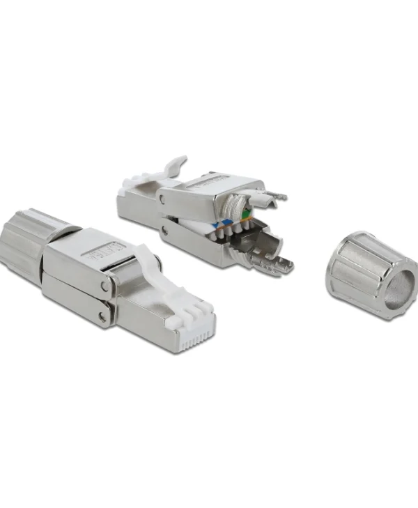 DeLock Βύσμα RJ-45 Ασημί (86477) 86477