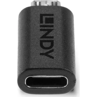 Lindy Μετατροπέας micro USB male σε USB-C female (41903) 41903