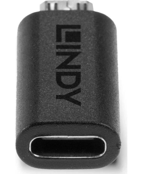 Lindy Μετατροπέας micro USB male σε USB-C female (41903) 41903