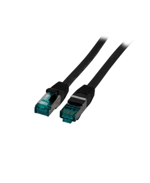 EFB S/FTP Cat.6a Καλώδιο Δικτύου Ethernet 1.5m Μαύρο 1τμχ