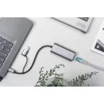 Digitus DN-3028 USB-C Αντάπτορας Δικτύου για Ενσύρματη σύνδεση Gigabit Ethernet DN-3028 - Image 2