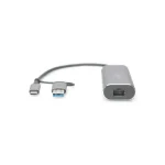 Digitus DN-3028 USB-C Αντάπτορας Δικτύου για Ενσύρματη σύνδεση Gigabit Ethernet DN-3028 - Image 5