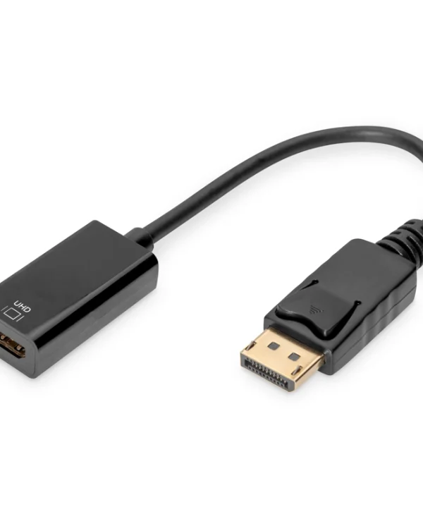 Digitus Μετατροπέας DisplayPort male σε HDMI female (DB-340415-002-S) DB-340415-002-S