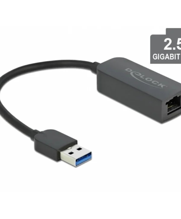 DeLock 66646 USB Αντάπτορας Δικτύου για Ενσύρματη σύνδεση Ethernet 66646