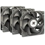 Inter-Tech 88887368 Case Fan 120mm με Σύνδεση 4-Pin Molex 3τμχ 88887368