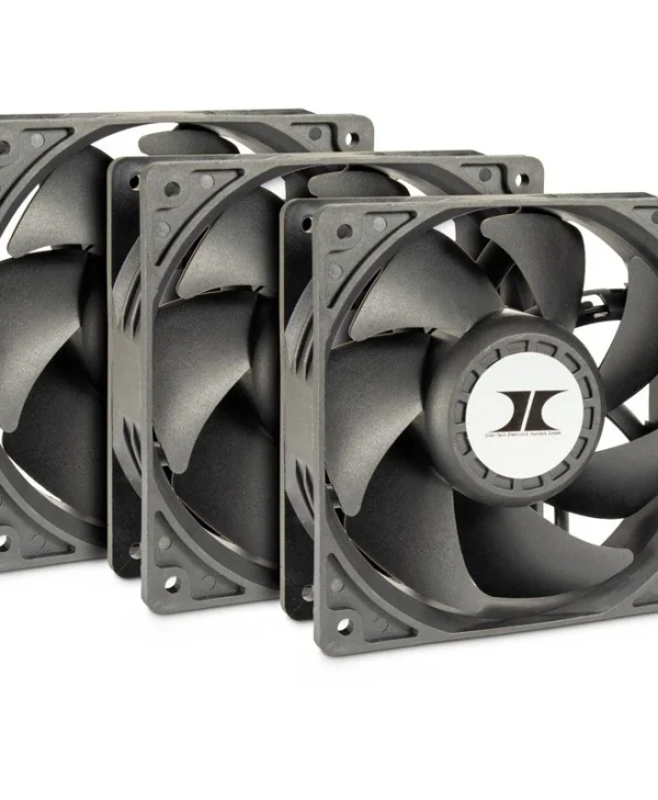 Inter-Tech 88887368 Case Fan 120mm με Σύνδεση 4-Pin Molex 3τμχ 88887368