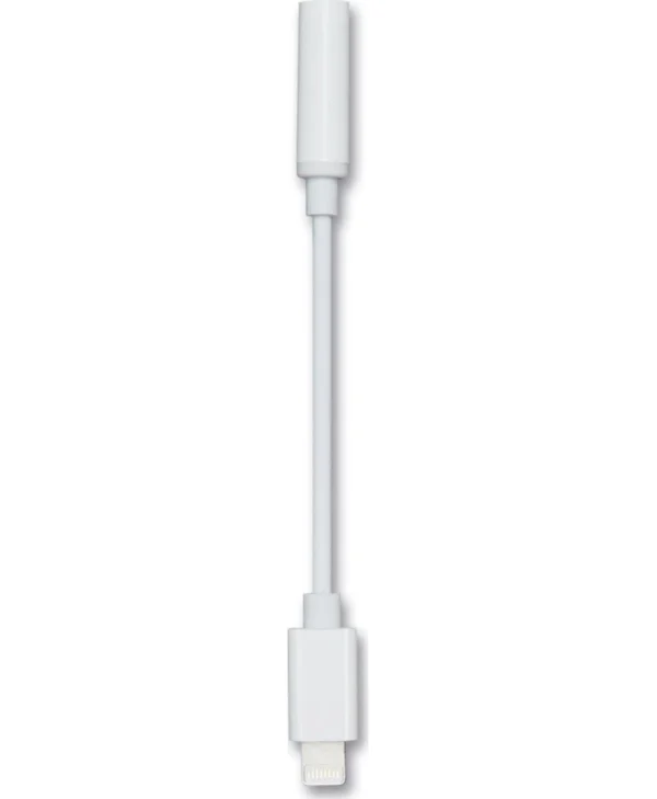 2GO Μετατροπέας Lightning male σε 3.5mm female Λευκό (797140) 797140