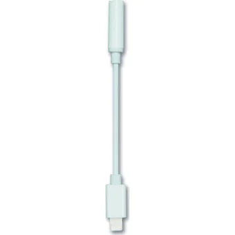 2GO Μετατροπέας Lightning male σε 3.5mm female Λευκό (797294) 797294