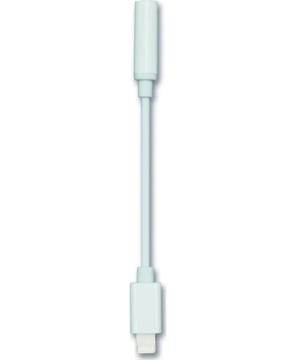 2GO Μετατροπέας Lightning male σε 3.5mm female Λευκό (797294) 797294