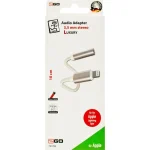 2GO Μετατροπέας Lightning male σε 3.5mm female Λευκό (797294) 797294 - Image 2