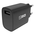 2GO Φορτιστής Χωρίς Καλώδιο με Θύρα USB-A Μαύρος (797271) 797271