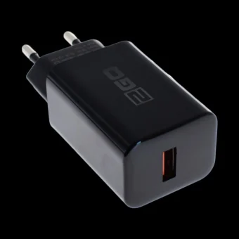 2GO Φορτιστής Χωρίς Καλώδιο 18W Μαύρος (795954) 795954