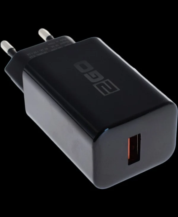 2GO Φορτιστής Χωρίς Καλώδιο 18W Μαύρος (795954) 795954