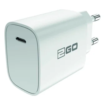 2GO Φορτιστής Χωρίς Καλώδιο με Θύρα USB-C Power Delivery Λευκός (797275) 797275