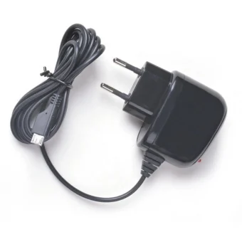 2GO Φορτιστής με Ενσωματωμένο Καλώδιο micro USB Μαύρος (795570) 795570