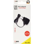 2GO Φορτιστής με Ενσωματωμένο Καλώδιο micro USB Μαύρος (795570) 795570 - Image 2