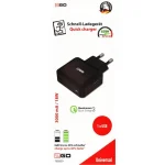 2GO Φορτιστής Χωρίς Καλώδιο με Θύρα USB-A Μαύρος (795839) 795839 - Image 2