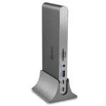Lindy USB-C Docking Station με HDMI/DisplayPort 4K PD Ethernet Ασημί (43349) 43349 - Image 3