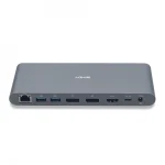 Lindy USB-C Docking Station με HDMI/DisplayPort 4K PD Ethernet Ασημί (43349) 43349 - Image 5
