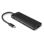 Lindy USB-C Docking Station με HDMI 4K PD Ethernet Μαύρο (43358) 43358 - Image 2