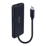 Lindy USB-C Docking Station με HDMI 4K PD Ethernet Μαύρο (43358) 43358 - Image 3