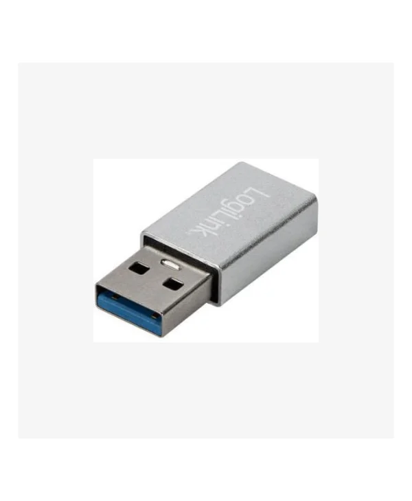 LogiLink Μετατροπέας USB-A male σε USB-C female Ασημί (AU0056) AU0056