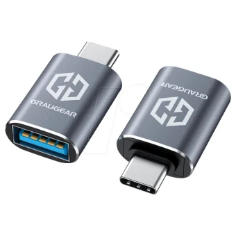 Graugear Μετατροπέας USB-C male σε USB-A female (G-AD-ATC-10G-2) G-AD-ATC-10G-2