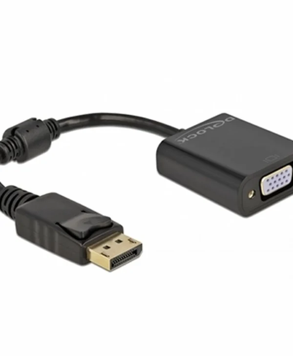DeLock Μετατροπέας DisplayPort male σε VGA female 1τμχ 61006 61006