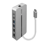 Lindy USB-C Docking Station με HDMI 4K PD Ethernet και συνδεση 2 Οθονών Γκρι (43360) 43360 - Image 5