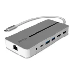 Lindy USB-C Docking Station με HDMI 4K PD Ethernet και συνδεση 2 Οθονών Γκρι (43360) 43360 - Image 6