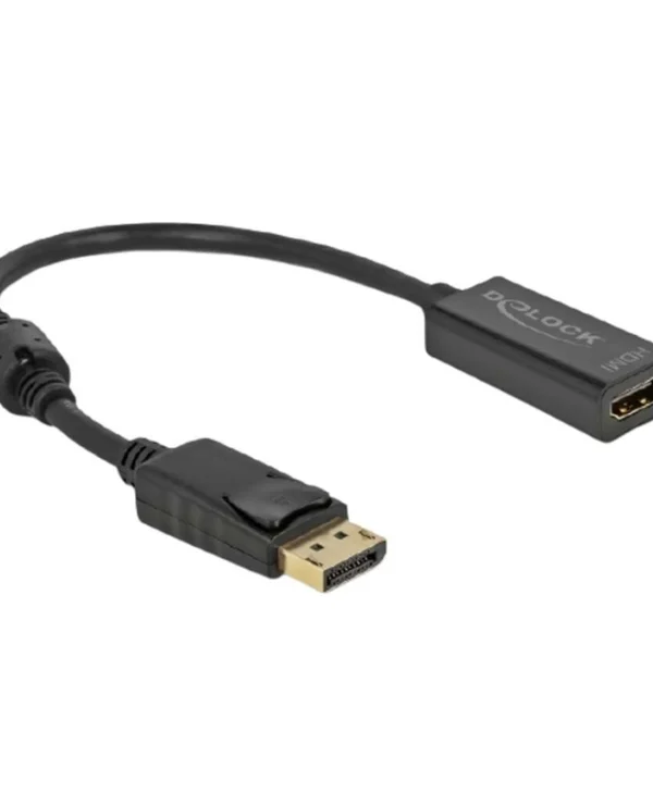 DeLock Μετατροπέας DisplayPort male σε HDMI female (63559) 63559