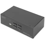 Digitus DS-12882 KVM Switch 4 Port Dual Display 4K DS-12882