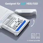 Graugear G-2503-AC Θήκη για Σκληρό Δίσκο 2.5" SATA III με σύνδεση USB 3.2 G-2503-AC - Image 2