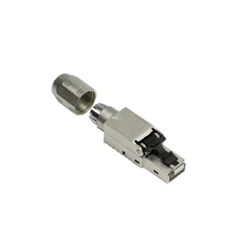 LogiLink Βύσμα RJ-45 male Cat.6A, shielded, MPTL tested Ασημί MP0040N MP0040N