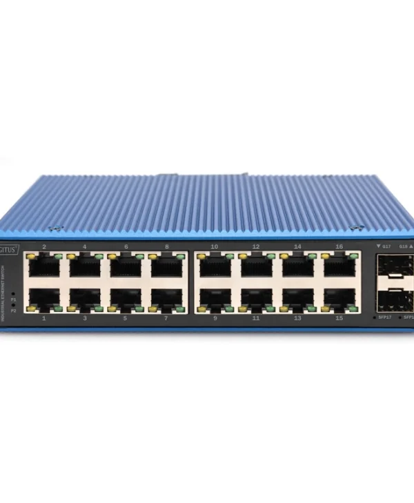 Digitus DN-651138 Unmanaged L2 Switch με 16 Θύρες Gigabit (1Gbps) Ethernet και 2 SFP Θύρες DN-651138