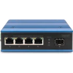 Digitus DN-651135 Unmanaged L2 PoE Switch με 4 Θύρες Gigabit (1Gbps) Ethernet και 1 SFP Θύρα DN-651135