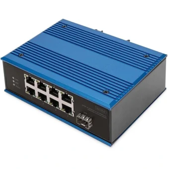 Digitus DN-651133 Unmanaged L2 PoE Switch με 8 Θύρες Ethernet και 1 SFP Θύρα DN-651133