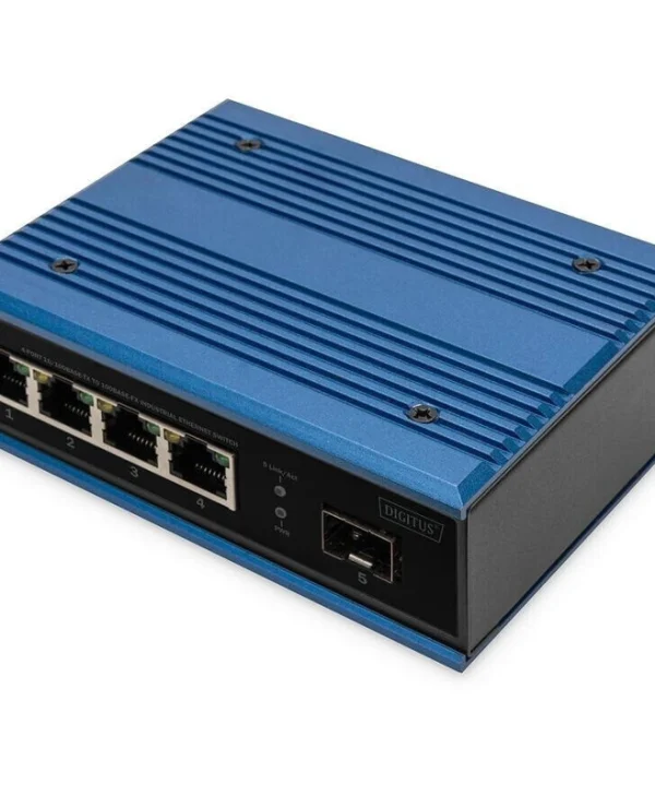 Digitus DN-651130 Unmanaged L2 Switch με 4 Θύρες Ethernet και 1 SFP Θύρα DN-651130