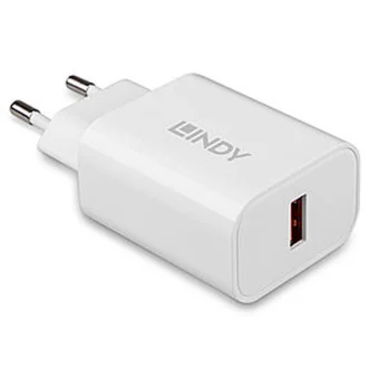 Lindy Φορτιστής Χωρίς Καλώδιο 18W Λευκός (73412) 73412