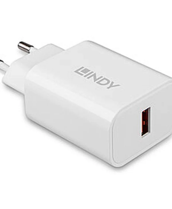 Lindy Φορτιστής Χωρίς Καλώδιο 18W Λευκός (73412) 73412